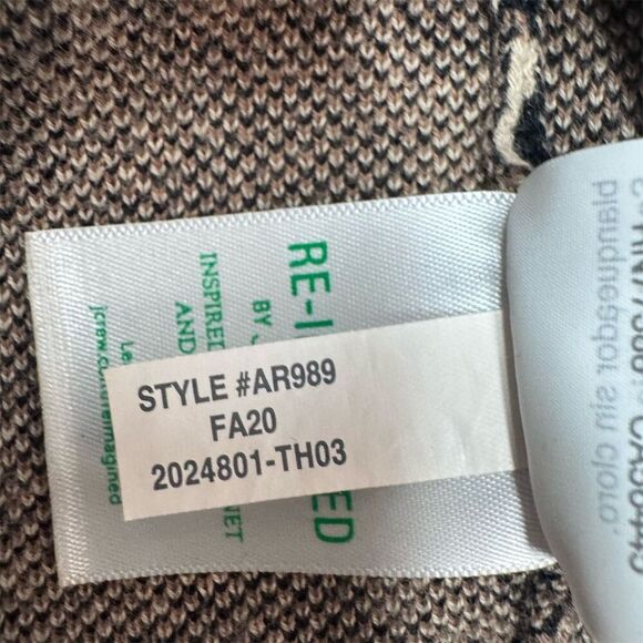 EUC J. Crew Women's Leopard Print Sweater Dress Brown Knee Length XXS - Picture 6 of 8